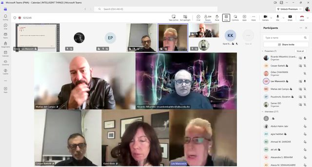 Screenshot of the webinar (3/5)